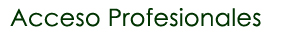 acceso profesionales